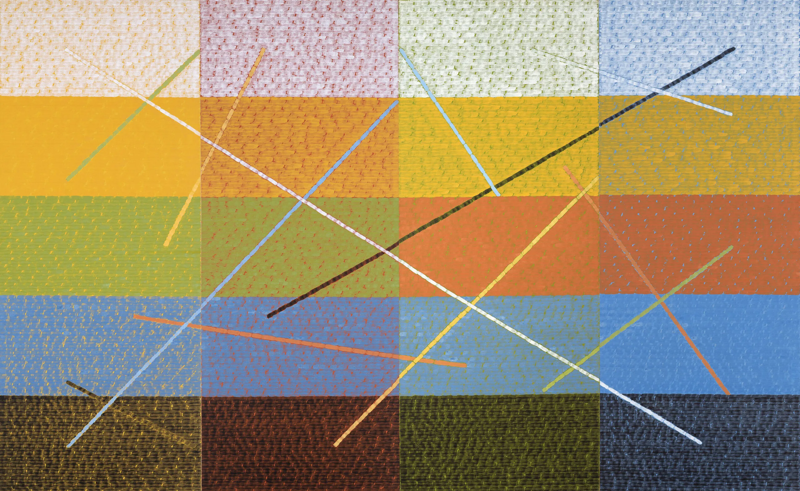 Sonore, egg tempera on canvas