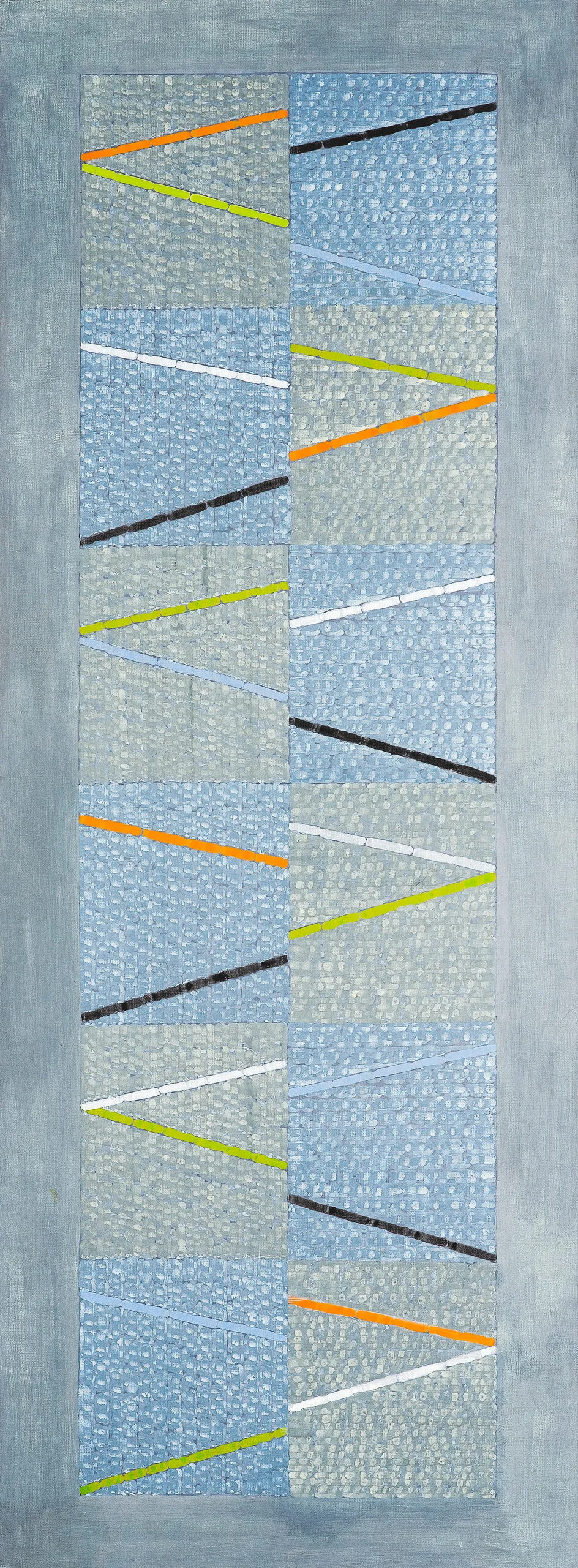 Tribus, egg tempera on canvas